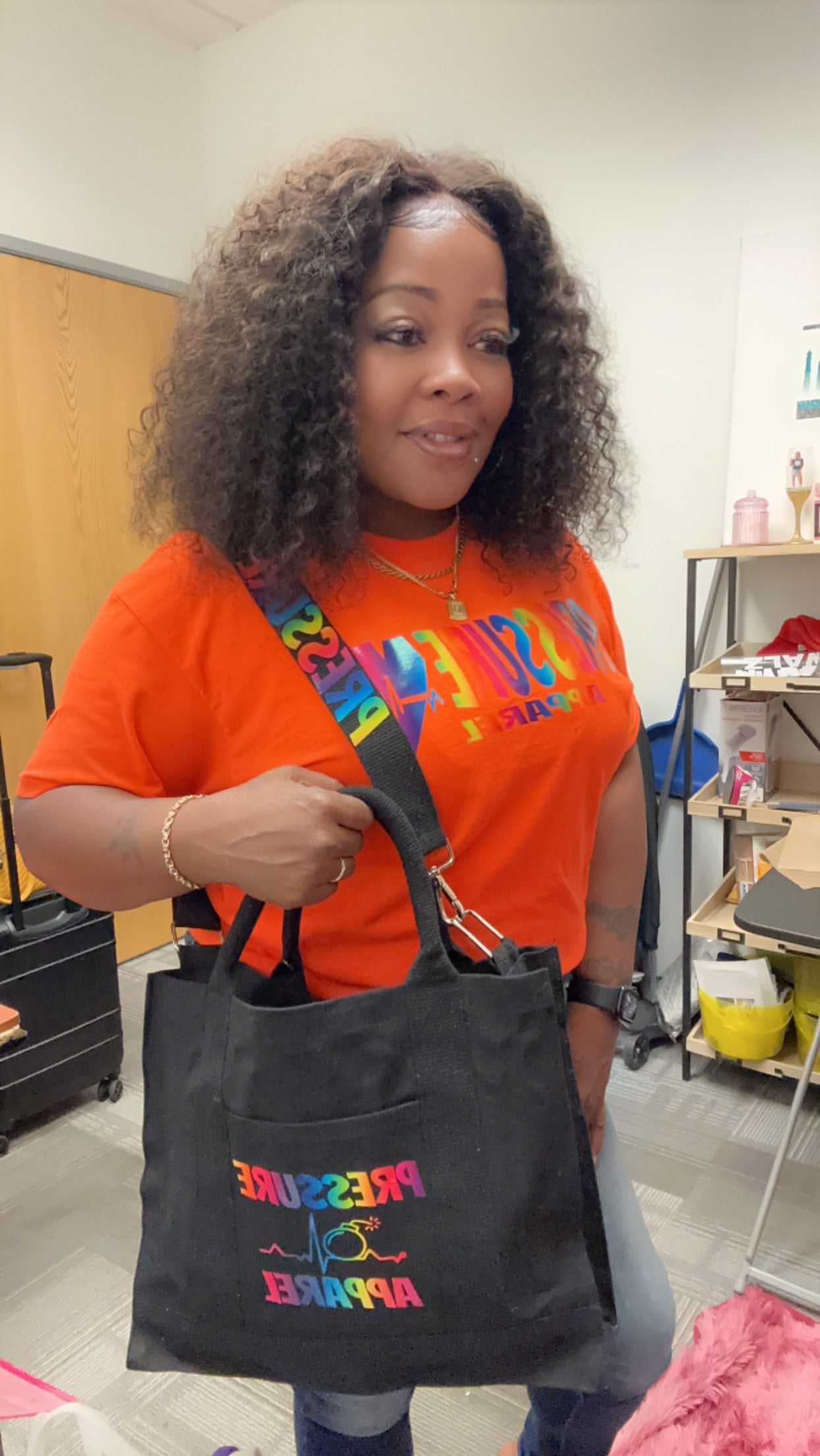 Pressure Apparel Tote Bags